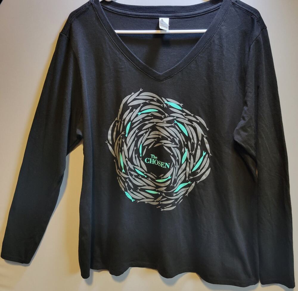 The Chosen Women's 2XL Long-Sleeved T-shirt